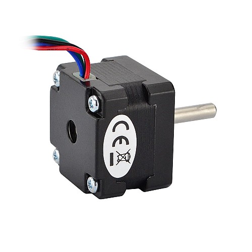 Nema 14 Dwubiegunowy 1,8deg 12,5Ncm(17,7oz.in) 1.0A 35x35x28mm 4 przewody