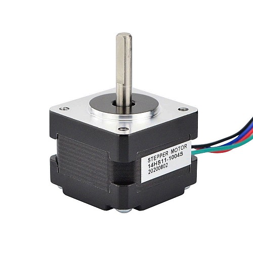Nema 14 Dwubiegunowy 1,8deg 12,5Ncm(17,7oz.in) 1.0A 35x35x28mm 4 przewody