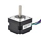 Nema 14 Dwubiegunowy 1,8deg 12,5Ncm(17,7oz.in) 1.0A 35x35x28mm 4 przewody