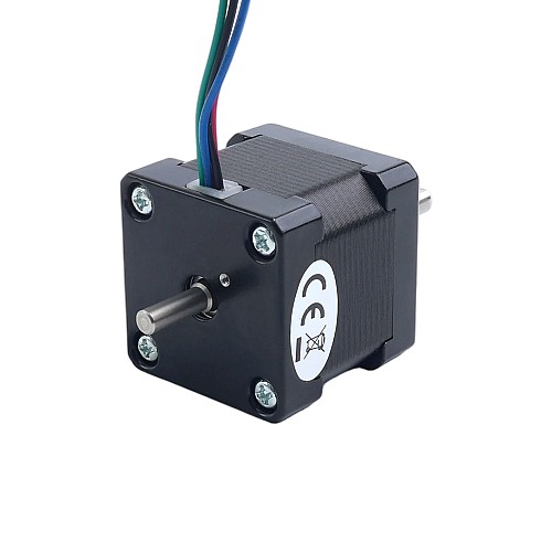 Podwójny wał Nema 14 1,8deg 18Ncm(25,5oz.in) 0,8A 35,2x35,2x34mm 4 przewody