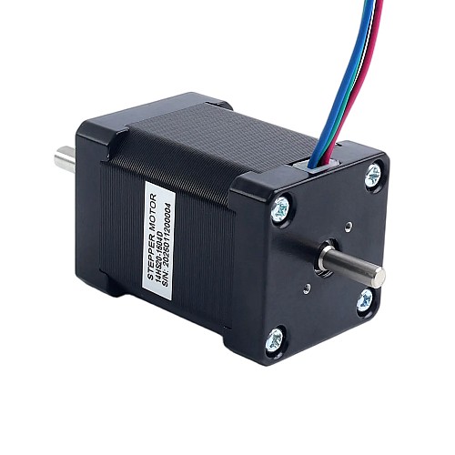 Podwójny wał Nema 14 Bipolar 1,8deg 40Ncm(56,64oz.in) 1,5A 35,2x35,2x52mm 4 przewody