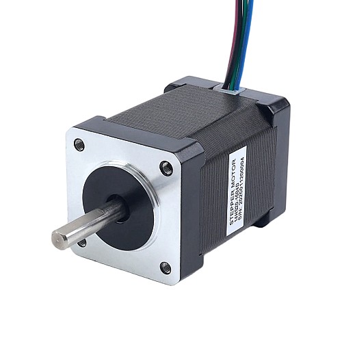 Podwójny wał Nema 14 Bipolar 1,8deg 40Ncm(56,64oz.in) 1,5A 35,2x35,2x52mm 4 przewody
