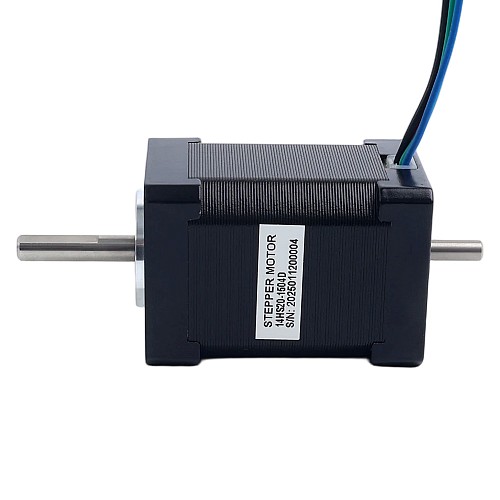 Podwójny wał Nema 14 Bipolar 1,8deg 40Ncm(56,64oz.in) 1,5A 35,2x35,2x52mm 4 przewody