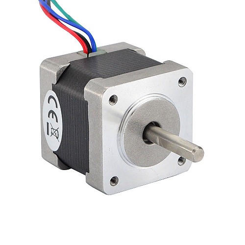Nema 14 Dwubiegunowy 1,8st. 18Ncm(25,5oz.in) 0,8A 35x35x34mm 4 przewody