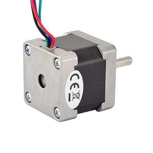 Nema 14 Dwubiegunowy 1,8st. 18Ncm(25,5oz.in) 0,8A 35x35x34mm 4 przewody
