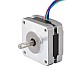Nema 16 Dwubiegunowy 1,8deg 8,7Ncm(12,32oz.in) 0,6A 39x39x20 mm 4 przewody