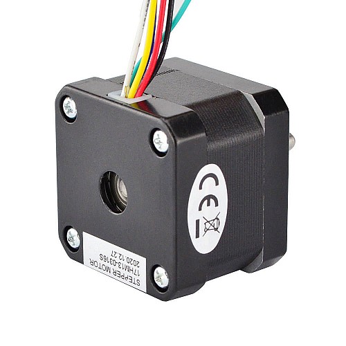 Nema 17 Jednobiegunowy 0,9 st. 16Ncm(22.66oz.in) 0,3A 42x42x34 mm 6 przewodów