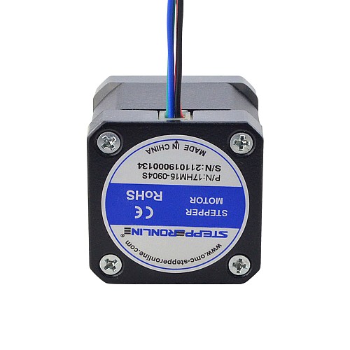 Nema 17 Dwubiegunowy 0,9deg 36Ncm(51oz.in) 0,9A 42x42x40 mm 4 przewody
