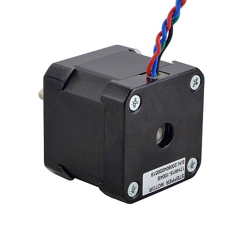 Nema 17 Dwubiegunowy 0,9deg 33Ncm(46,74oz.in) 1,0A 42x42x40mm 4 przewody