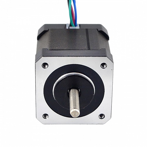 Podwójny wał Nema 17 Bipolar 0.9deg 44Ncm(62.3oz.in) 1.68A 42x42x48mm 4 przewody