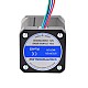 Nema 17 Dwubiegunowy 0,9deg 46Ncm(65,1oz.in) 2A 42x42x48 mm 4 przewody
