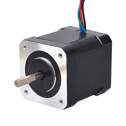 Nema 17 Dwubiegunowy 0,9deg 46Ncm(65,1oz.in) 2A 42x42x48 mm 4 przewody