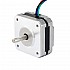 Nema 17 bipolarny silnik krokowy 1.8deg 16Ncm(22.66oz.in) 1A silnik ekstrudera 42x42x20mm 4 przewody