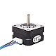 Nema 17 Dwubiegunowy 1,8deg 13Ncm(18,41oz.in) 0,7A 42x42x25 mm 4 przewody