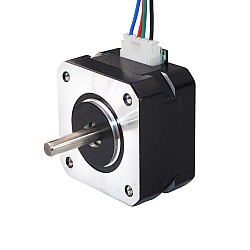 Nema 17 Dwubiegunowy 1,8deg 13Ncm(18,41oz.in) 0,7A 42x42x25 mm 4 przewody