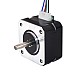 Nema 17 Dwubiegunowy 1,8deg 13Ncm(18,41oz.in) 0,7A 42x42x25 mm 4 przewody