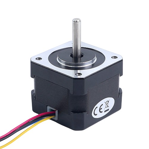 Nema 17 Jednobiegunowy 1,8deg 16Ncm(22,66oz.in) 0,31A 42x42x33 mm 6 przewodów