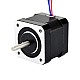 Nema 17 Dwubiegunowy 1,8deg 40Ncm(56,64oz.in) 0,4A 42x42x39 mm 4 przewody