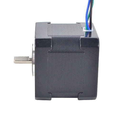 Nema 17 Bipolar 1,8deg 36Ncm(51oz.in) 0,85A 5,4V 42x42x39mm 4 przewody ze złączem