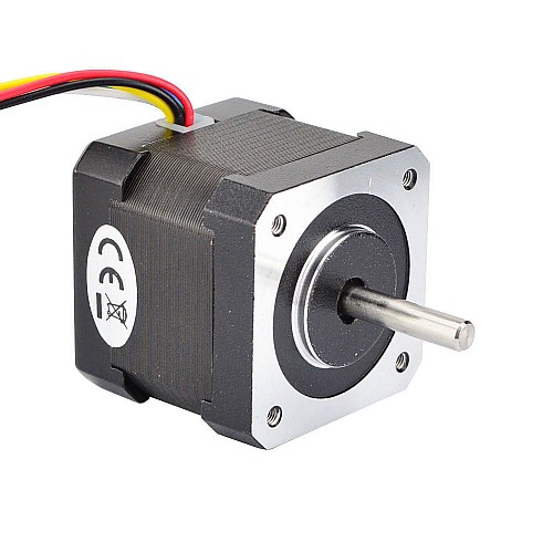 Nema 17 Jednobiegunowy 1,8 st. 26Ncm(36,82oz.in) 1,2A 42x42x39 mm 6 przewodów