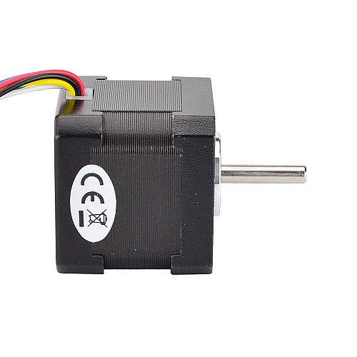 Nema 17 Jednobiegunowy 1,8 st. 26Ncm(36,82oz.in) 1,2A 42x42x39 mm 6 przewodów