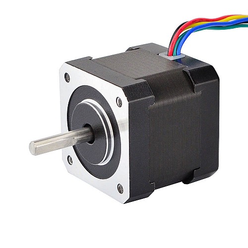 Nema 17 Jednobiegunowy 1,8 st. 26Ncm(36,82oz.in) 1,2A 42x42x39 mm 6 przewodów