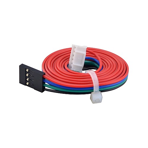 Nema 17 bipolarna 42Ncm(59,49oz.in) 1,5A 42x42x38 mm 4 przewody z kablem 1 m i złączem Nema 17 bipolarna 42Ncm(59,49oz.in) 1,5A 42x42x38 mm 4 przewody z kablem 1 m i złączem