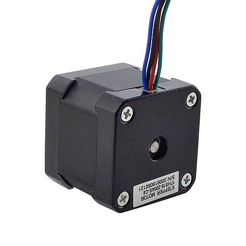 Nema 17 Bipolar 45Ncm(63.74oz.in) 2A 42x42x40mm 4 przewody z kablem 1600mm(63)