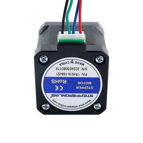 Nema 17 Dwubiegunowy 1,8deg 45Ncm(63.74oz.in) 1,68A 42x42x48 mm 4 przewody Nema 17 Dwubiegunowy 1,8deg 45Ncm(63.74oz.in) 1,68A 42x42x48 mm 4 przewody