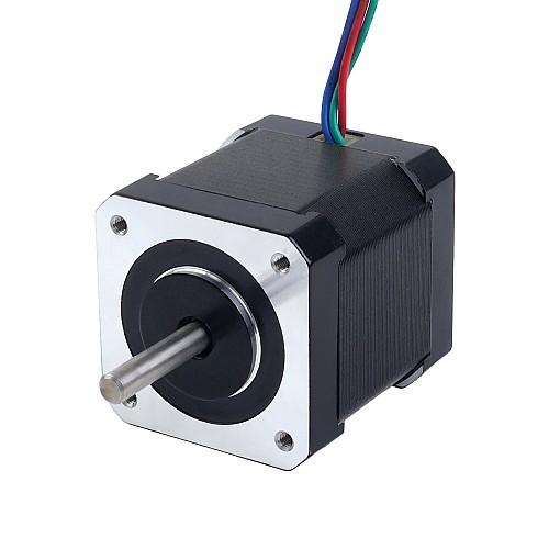 Nema 17 Dwubiegunowy 1,8deg 60Ncm(84.97oz.in) 2,5A 42x42x48mm 4 przewody - 17HS19-2504S | StepperOnline