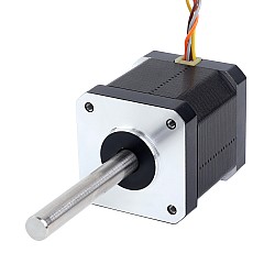 Nema 17 Wysokotemperaturowy silnik krokowy 55Ncm(77,93oz.in) 55mm Φ8mm okrągły wał, klasa izolacji H 180C