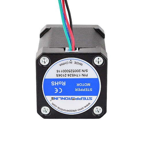 3szt. Nema 17 dwubiegunowy 1,8deg 65Ncm(92oz.in) 2,1A 42x42x60 mm 4 przewody 3szt. Nema 17 dwubiegunowy 1,8deg 65Ncm(92oz.in) 2,1A 42x42x60 mm 4 przewody