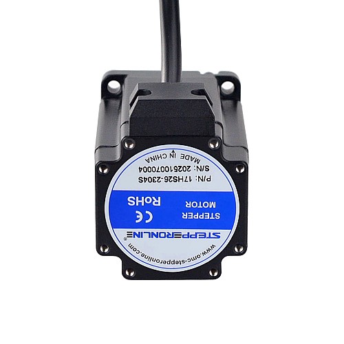 Nema 17 Dwubiegunowy 1,8 st. 79Ncm(111,896oz.in) 2,3A 42x42x67 mm 4 przewody