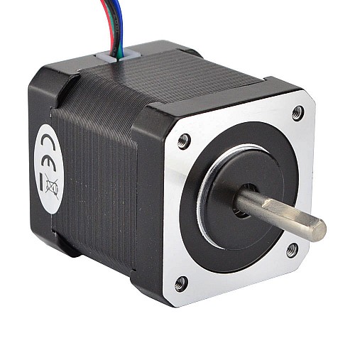 Nema 17 Dwubiegunowy 1,8deg 44Ncm(62,3oz.in) 0,85A 42x42x48 mm 4 przewody