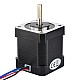 Nema 17 Dwubiegunowy 1,8deg 44Ncm(62,3oz.in) 0,85A 42x42x48 mm 4 przewody
