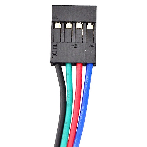 Nema 17 bipolarny 45Ncm(63.74oz.in) 2A 42x42x40mm 4 przewody z kablem 1m i złączem