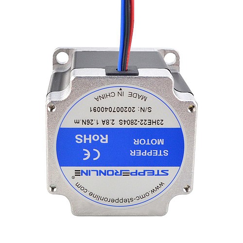 3 szt. Seria E Nema 23 Silnik krokowy Bipolarny 1,8deg 1,26Nm(178,4oz.in) 2,8A 4 przewody 3 szt. Seria E Nema 23 Silnik krokowy Bipolarny 1,8deg 1,26Nm(178,4oz.in) 2,8A 4 przewody