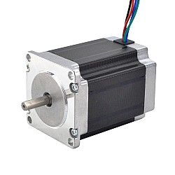 Seria E Nema 23 Bipolarny 1,8 stopnia 1,85Nm(261,98oz.in) 2,8A 57x57x76mm 4 przewody