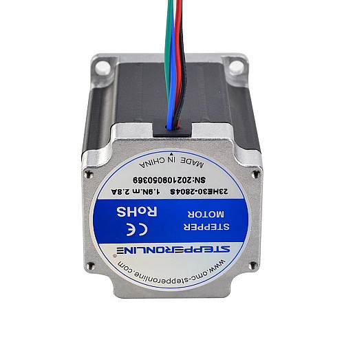 3 szt. Seria E Nema 23 dwubiegunowy 1,8deg 1,85Nm(261.98oz.in) 2,8A 4 przewody