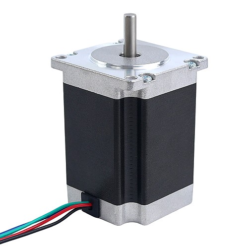 Seria E Nema 23 Dwubiegunowy 1,8deg 1,85Nm(261,98oz.in)2,8A 57x57x76mm 4 przewody