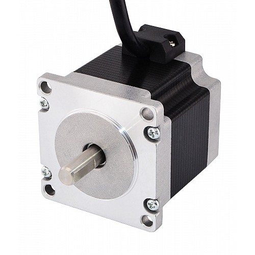Podwójny wał Nema 23 Bipolar 0.9deg 0.9Nm (127.5oz.in) 0.38A 57x57x51mm 4 przewody Podwójny wał Nema 23 Bipolar 0.9deg 0.9Nm (127.5oz.in) 0.38A 57x57x51mm 4 przewody