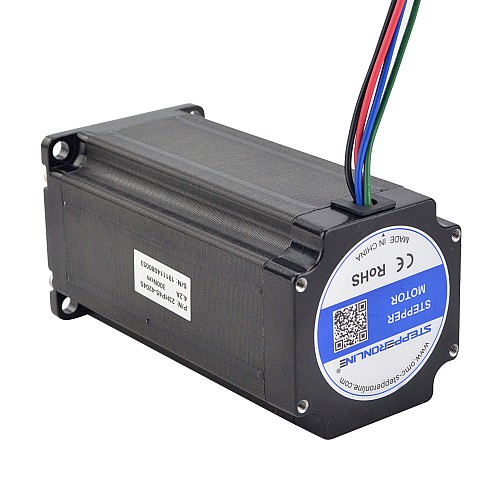 Seria P Nema 23 Dwubiegunowy 3Nm(425oz.in) 4,2A 57x57x114mm 4 przewody Silnik krokowy CNC