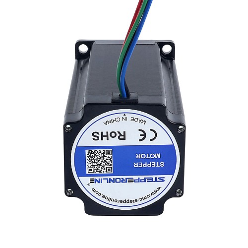 Seria P Nema 23 Dwubiegunowy 3Nm(425oz.in) 4,2A 57x57x114mm 4 przewody Silnik krokowy CNC