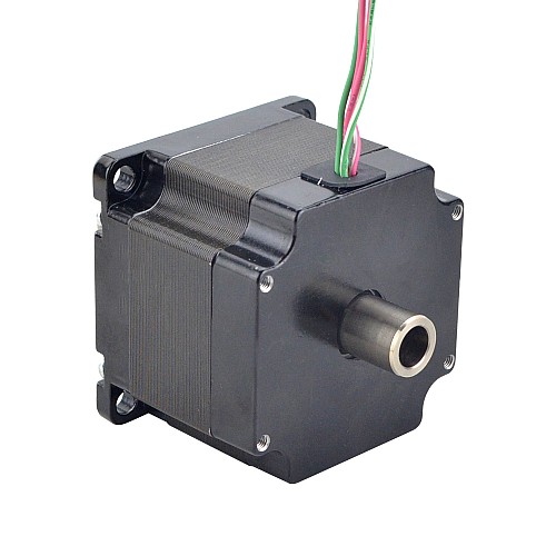 Silnikz podwójnym wałem Nema 23 z wałem drążonym Bipolarny 0,78Nm(110,5oz.in) 2,0A