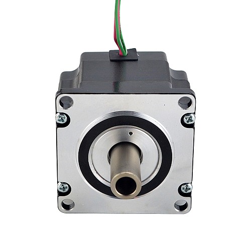 Silnikz podwójnym wałem Nema 23 z wałem drążonym Bipolarny 0,78Nm(110,5oz.in) 2,0A