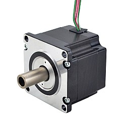 Silnik krokowy z podwójnym wałem Nema 23 z wałem drążonym Bipolarny 0,78Nm(110,5oz.in) 2,0A 57x57x45mm