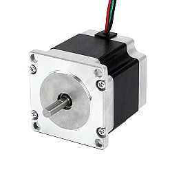 Nema 23 Dwubiegunowy 1,26Nm(178,4oz.in) 2,8A 57x57x56mm 4 przewody Φ6 mm Wał