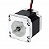 Nema 23 Dwubiegunowy 1,26Nm(178,4oz.in) 2,8A 57x57x56mm 4 przewody Φ6 mm Wał