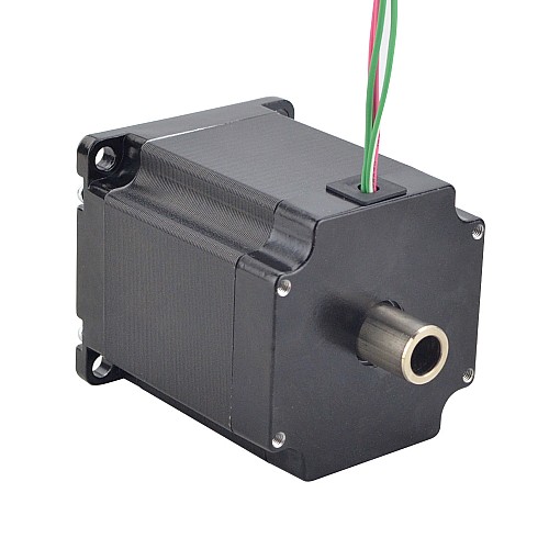 Silnikz podwójnym wałem Nema 23 z wałem drążonym Bipolarny 1,45Nm(205,38oz.in) 2,0A