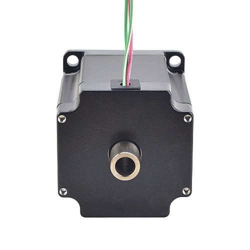 Silnikz podwójnym wałem Nema 23 z wałem drążonym Bipolarny 1,45Nm(205,38oz.in) 2,0A